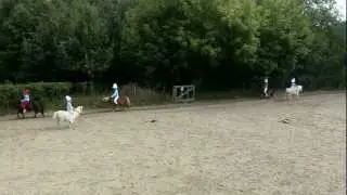 Reitvorführung Ponyclub Herbstfest 2012 - Die Schluempfe