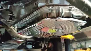 Chevy Astro Th375 transmission crossmember update, she's in there nice!