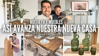 VLOG of our NEW HOUSE 🏡 TV FRAME! 😱 NEW ARRIVALS AT ZARA HOME and MAISONS DU MONDE 😍 Samsung The ...