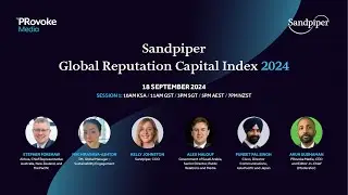 Sandpiper Global Reputation Capital Index 2024 Launch Event Session 1