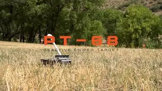 PT-68 Sniper Target - Fully-Programmable, Hit-Reactive Steel Pop-Up Target