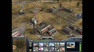 Command and Conquer Generals 1vs7 brutal army with USA