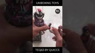 UNBOXING Art toys 🥇 Teq 63 by Quiccs 2021 juguetes de dise&ntilde;ador coleccionismo arte pop #shorts