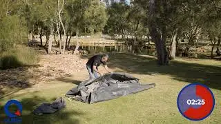 Quest Air Gazebo 3 Pack Down Timed