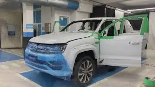 BLINDANDO UMA AMAROK V6 EXTREME 258cv 2021 - E11 BLINDAGENS