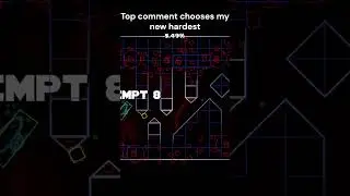 Top Comment Chooses My Next Hardest #geometrydash #gdupdate #gd