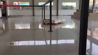10ton lithium battery powered platform trackless transfer cart for industrial warehouse