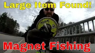 SO Glad I stopped to Magnet Fish this bridge! Rogue Magnetics
