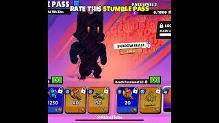 New Stumble Pass July 2025 Stumble Guys 🏕 #shorts #stumbleguys