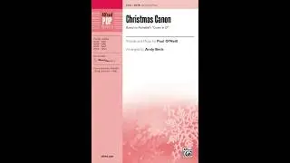 Christmas Canon, arr. Andy Beck &ndash; Score & Sound
