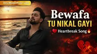 Bewafa Tu Nikal Gayi 💔 | Sad Heartbreak Rap Song | Desi MooD Music india