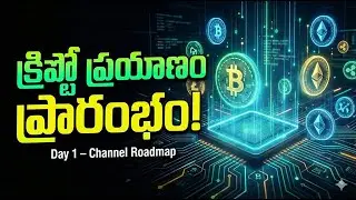 Crypto Zone Telugu &ndash; Channel Roadmap | Crypto Investment Journey for Beginners