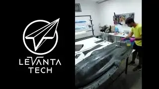 Unveiling the Future: LeVanta Tech's Float-&-Fly Drone Prototype Soars with Carbon Fiber Innovation!