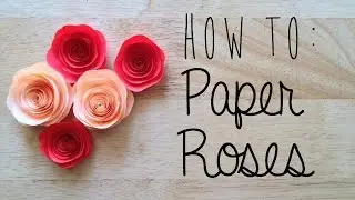 How to: Paper Roses DIY |  Lairy Valino