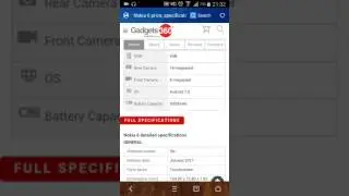nokia 6 full specification