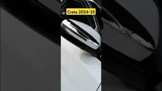 Creta Mirror Chrome #creta #creta2024 #hyundai #chrome #mirror #car #accessories #automobile #cars