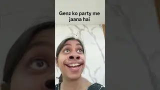 bachoo ko genz party me jaana hai #trendingshorts #saasbahuladai #comedy #funny #viralpage