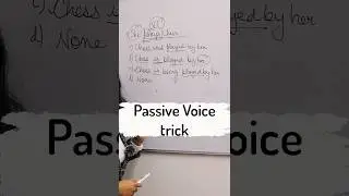 Active to Passive Voice | Present Simple Tense | English Grammar for Competitive Exams