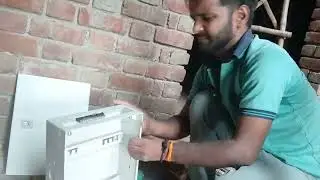 Wallkating me light ke mcb box //wallkating Tpn box set #vtrelectrician.plamber 