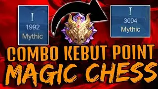 AUTO CEPET MYHTIC! SPAM COMBO TERBAIK MAGIC CHESS BUAT KEBUT POINT  | Magic Chess Bang Bang