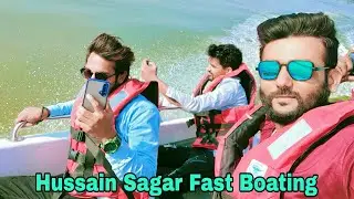 Hussain Sagar Fast Boating - Lumni Park|| Boating Ticket Price ||