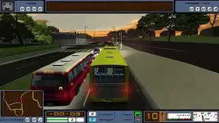 Маршрут 68 Закат на окраинах Саншайн - Прохождение 2-2 - Bus Driver 2007