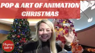 Pop Century & Art of Animation Christmas Tour 🎄 Disney Resort Holiday Decorations | Vlogmas Day 8