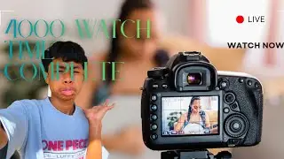4000 hours watching time challenge 🌟