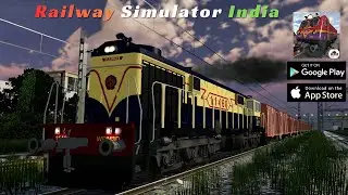 Ultimate Railway Simulator India Exploring High Graphics Gameplay #RailwaySimulator #GamingCommunity