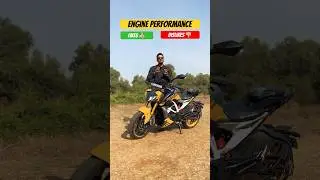 TVS Apache RTR 310 Engine Performance - Pros & Cons Explained | Bikewale #shorts