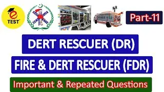 Dert Rescue DR Rescue 1122 Current and Past Papers Series Part-11 || DR Rescue 1122 || ETEST