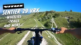 Wheeling Vitus Sentier 29 VRX Through South Downs + Near Wipe Out