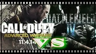 CALL OF DUTY ADVANCED WARFARE VS BATTLEFIELD 4 какая игра круче
