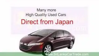 High Quality Used Cars Direct From Japan at SrilankaCarTrade.com