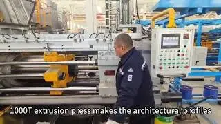 SLX 1000T Extrusion Press   #aluminumprofile   #extrusionequipment #machine  #aluminum
