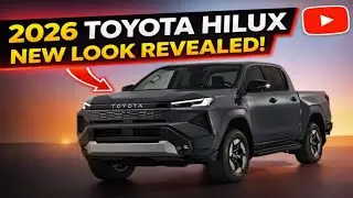 2026 Toyota Hilux new look revealed.