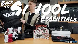 BACK TO SCHOOL ESSENTIALS at kickpush.com.au