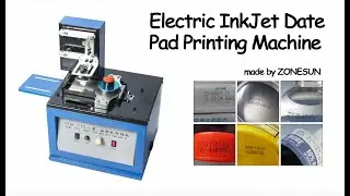 Automatic Pad Printer Electric InkJet Date Pad Printing Machine