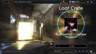 Opening 6 loot crates