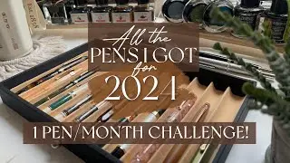 🖋️Все мои покупки ручек в 2024 году | ✨ Решения для ручек! Jinhao, Esterbrook, TWSBI, Leonardo, K...