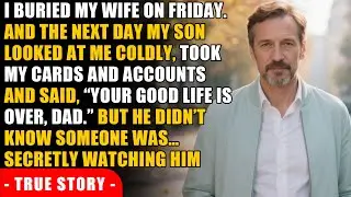 After my wife passed away, my son said to me Dad, your good life is over! But he didnt know...