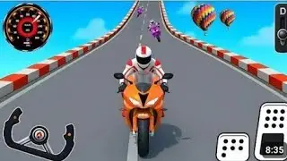 Crazy Bike Mega Ramp Impossible Racing -Impossible Bike Stunts Tracks - Android Gameplay #14