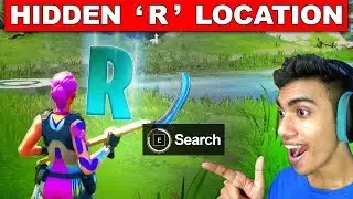 Search Hidden &lsquo;R&rsquo; found in the Forged by Slurp Loading Screen- Location Fortnite Chapter 2 Season 1