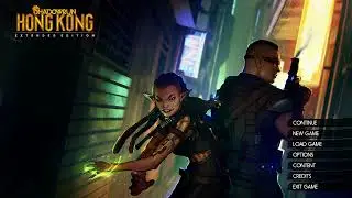 Shadowrun: Hong Kong - Extended Edition | Main Menu