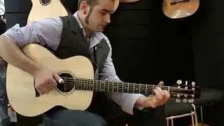 Jan Simon DaddySlide at Kibin Guitars (Musikmesse 2012)