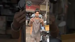 Aftermarket Round Bar-End Mirrors 🔥@manojautopartsbusiness1990