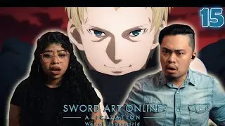 Гэбриэль Миллер вернулся | Реакция на 15 серию 3 сезона Sword Art Online &laquo;Другой мир&raquo; | РЕАКЦИЯ Н...
