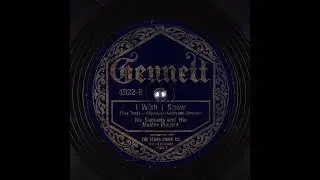 I Wish I Knew - Joe Samuels and His Master Players
