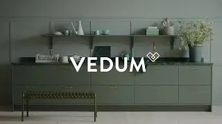 Vedum K&ouml;k & Bad - Rogivande och stilrent k&ouml;k i gr&ouml;na toner