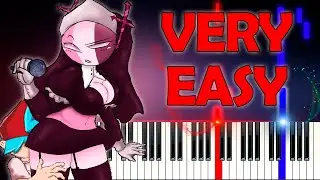 Parish | Friday Night Funkin - VERY EASY Piano tutorial